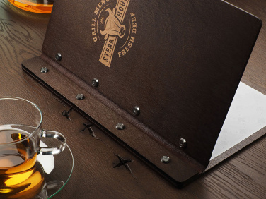 Logo trade promotional products image of: Menu cover 1860121